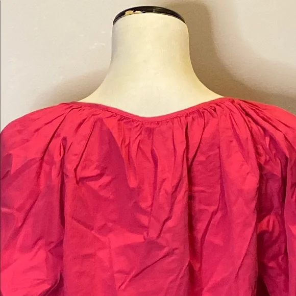 J. Crew Pink Notched Collar Button Down Shirt - Picture 7 of 7